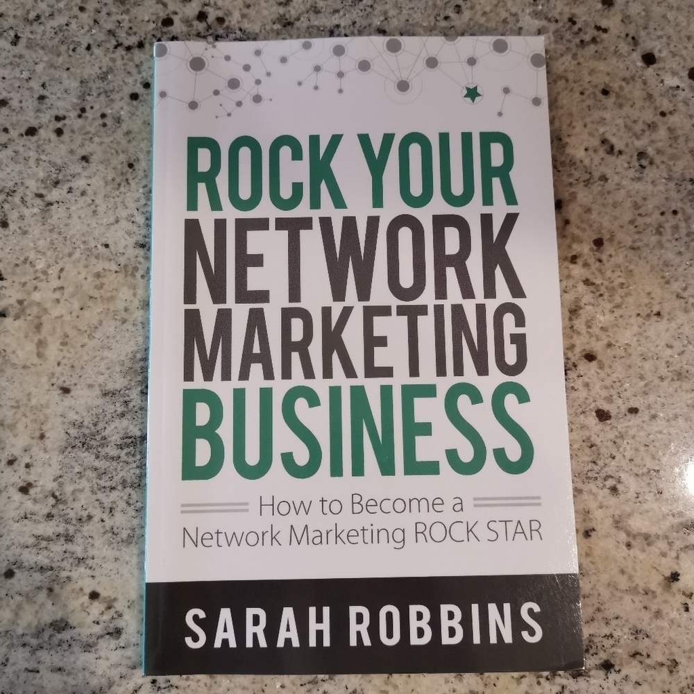 💙3/$25💙 Rock Your Network Marketing Business By Sarah Robbins Softcover
